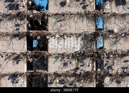 Düsseldorf, Abriss des ehemaligen Innenministeriums Stockfoto