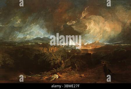 Turner, Joseph Mallord William - die fünfte Pest Ägyptens Stockfoto