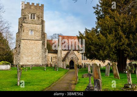 St. Botolphs Church, Chevening Road, Chevening, Kent Stockfoto