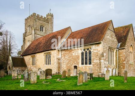 St. Botolphs Church, Chevening Road, Chevening, Kent Stockfoto