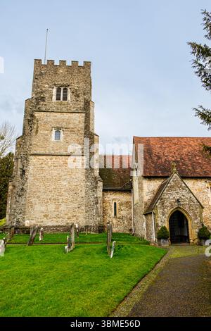 St. Botolphs Church, Chevening Road, Chevening, Kent Stockfoto