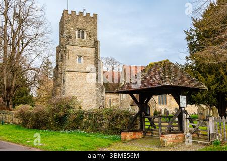 St. Botolphs Church, Chevening Road, Chevening, Kent Stockfoto