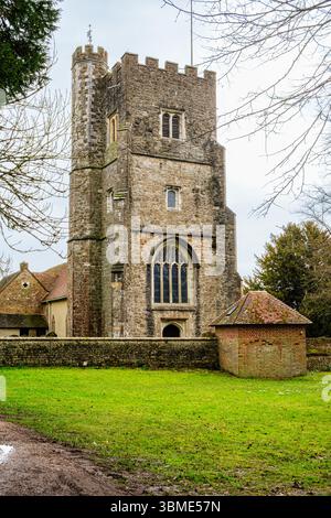 St. Botolphs Church, Chevening Road, Chevening, Kent Stockfoto