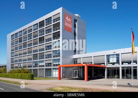 Deutschland, Nordrhein-Westfalen, Kreis Minden-Lübbecke, Minden, Melitta Verwaltungsgebäude Stockfoto