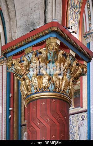 Frankreich, Paris, Kirche Saint Germain des Pres, ehemalige Benediktinerabtei von Paris, historische Hauptstadt Stockfoto