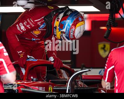 Dino Beganovic (Scuderia Ferrari HP, Schweden, #38), AUT, Formel 1 Weltmeisterschaft, MSC Cruises Grand Prix von Oesterreich, Red Bull Ring Spielberg, Media Day, Saison 2025, 26.06.2025 Foto: Eibner-Pressefoto/Michael Memmler Stockfoto