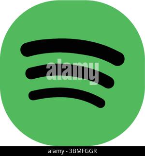 Spotify Logo-Symbol Stock Vektor