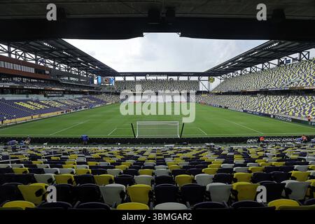 Nashville, USA, 26. Juni 2025. Allgemeine Ansicht Geodis Park Stadium vor dem Spiel zwischen Al-Hilal und CF Pachuca, für die 3. Runde der Gruppe H für die FIFA Club-Weltmeisterschaft 2025, im Geodis Park Stadium in Nashville, USA, am 26. Juni 2025. Foto: Heuler Andrey/DiaEsportivo/Alamy Live News Stockfoto