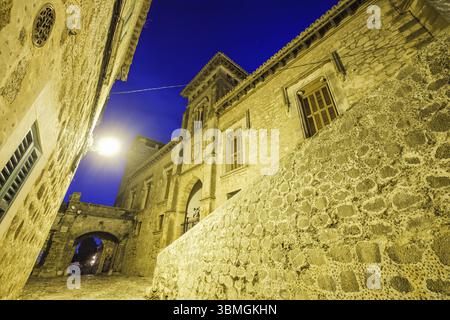 Palast des Königs Sancho, 1309, Valldemossa, Mallorca, Balearen, Spanien, Europa Stockfoto