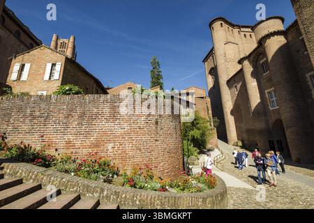Museum Toulouse-Lautrec (Musee Toulouse-Lautrec), Albi, Palais de la Berbie, Frankreich, Westeuropa, Europa Stockfoto