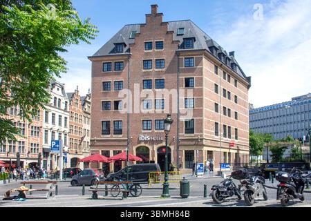 Ibis Brussels off Grand Place, Rue du Marché aux Herbes, Bruxelles-Ville, Stadt Brüssel (Bruxelles), Region Brüssel-Hauptstadt, Königreich Belgien Stockfoto