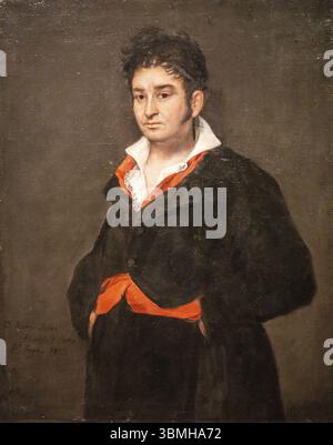 Porträt von Don Ramon Satue, Goya, Francisco Jose de Goya y Lucientes, 1823, Amsterdam, Niederlande Stockfoto