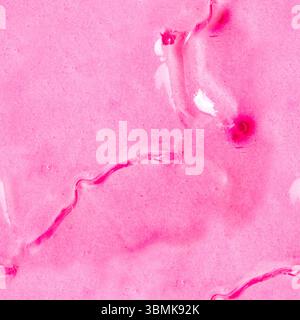 Nahtlose 4K-Fototextur des Fruchtgelee-Kuchen-Gletschers. Stockfoto