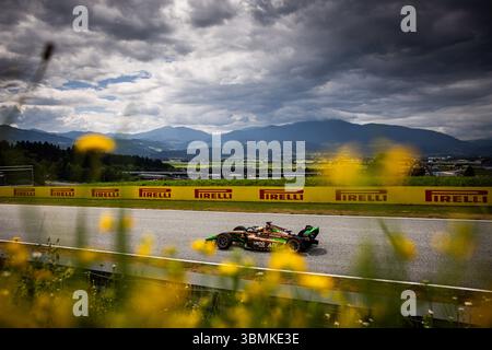 20 DURKSEN Joshua (Par), AIX Racing, Dallara F2 2024, Action während der 7. Runde der FIA Formel 2 Meisterschaft 2025 vom 27. Bis 29. Juni 2025 auf dem Red Bull Ring, in Spielberg, Österreich - Foto Antonin Vincent / DPPI Stockfoto