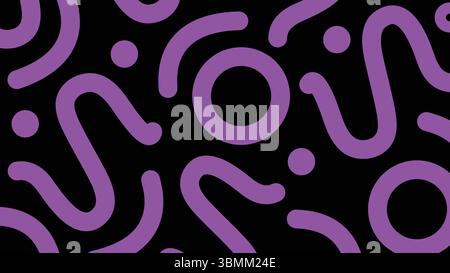 Abstrakter Hintergrund mit weichen Aqua-Linien Stock Vektor