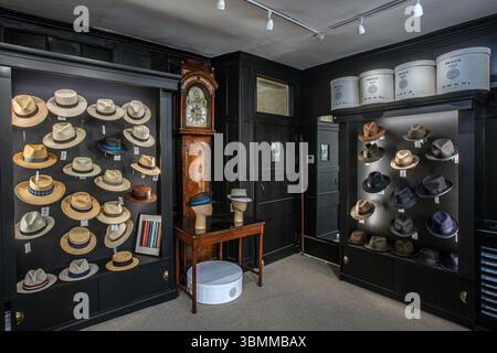 Sperre & Co. Hatter Stockfoto