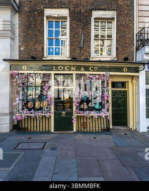 Sperre & Co. Hatter Stockfoto