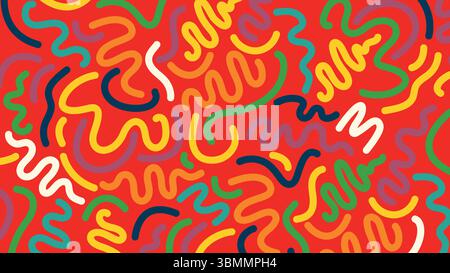 Energetischer roter abstrakter Hintergrund Stock Vektor