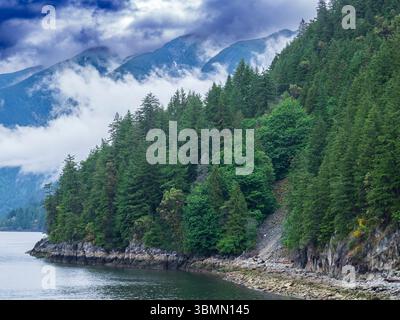 Küste rund um Horseshoe Bay, British Columbia, Kanada. Stockfoto