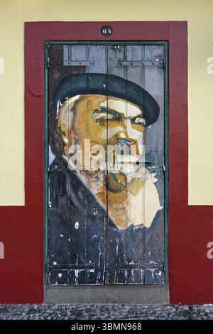 In der Altstadt von Funchal, Madeira, Portugal Stockfoto
