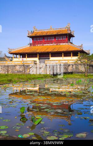 Vietnam, Hue, Zitadelle, Kaiserstadt Stockfoto