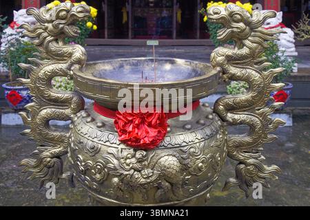 Vietnam, Hoi An, Minh Huong Ahnen Gotteshaus Stockfoto