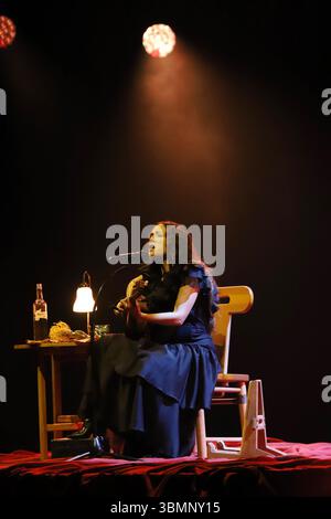 26. Juni 2025, Montreal, Ciudad de Mexico, Kanada: Die mexikanische Sängerin Natalia Lafourcade tritt während des 45. Montreal International Jazz Festivals auf. Am 26. Juni 2025 in Montreal, Kanada. (Credit Image: © Horacio Zamora Rios/eyepix via ZUMA Press Wire) NUR REDAKTIONELLE VERWENDUNG! Nicht für kommerzielle ZWECKE! Stockfoto