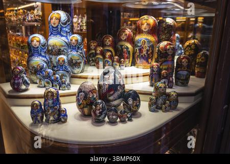 Der Souvenirladen in Prag, Tschechische Republik, 18. Mai 2022, Europa Stockfoto