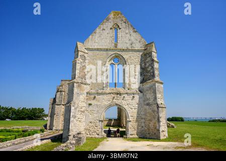 Abbaye des Chateliers, La Flotte, Île de Ré, Charente-Maritime, Frankreich Stockfoto