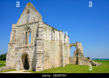 Abbaye des Chateliers, La Flotte, Île de Ré, Charente-Maritime, Frankreich Stockfoto