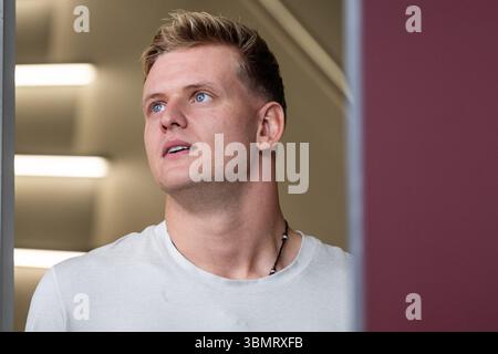 Spielberg, Österreich. Juni 2025. Mick Schumacher (Deutschland, Rennfahrer), AUT, Formel 1 Weltmeisterschaft, MSC Cruises Grand Prix von Oesterreich, Red Bull Ring Spielberg, Qualifying Day, Saison 2025, 28.06.2025 Foto: Eibner-Pressefoto/Michael Memmler Credit: dpa Picture Alliance/Alamy Live News Stockfoto