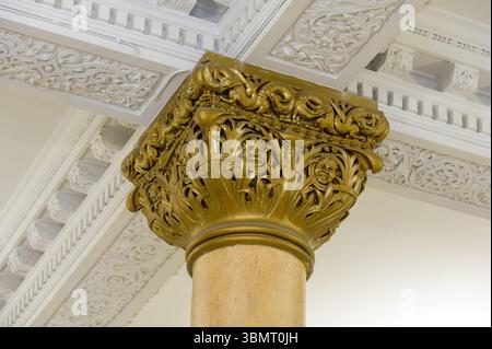 Innenarchitektur im Old City Hall Heritage Building, Toronto, Kanada Stockfoto