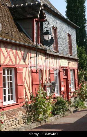 Kommune Gerberoy in Oise Frankreich Stockfoto