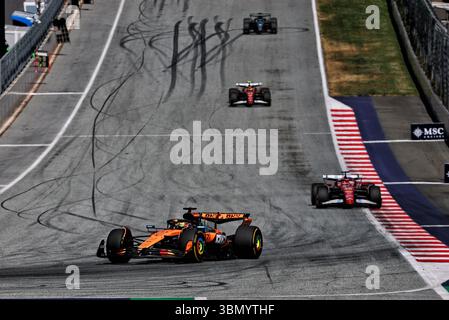 Spielberg, Österreich. Juni 2025. Oscar Piastri (aus) McLaren MCL39. 29.06.2025. Formel-1-Weltmeisterschaft, Rd 11, Großer Preis Von Österreich, Spielberg, Österreich, Wettkampftag. Das Foto sollte lauten: XPB/Alamy Live News. Stockfoto