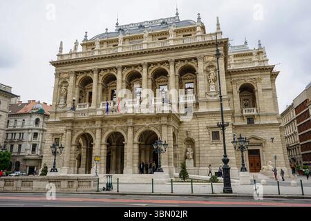 Ungarische Staatsoper in Budapest, Ungarn Stockfoto