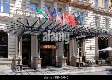 Grand Hotel Wien am Kärntnerring in Wien, Österreich // Grand Hotel Vienna am Kärntnerring in Wien, Österreich. , . Quelle: APA-PictureDesk/Alamy Live News Stockfoto