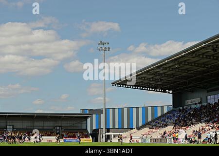 York Attack während des Betfred Championship Matches York City Knights vs Featherstone Rovers im LNER Community Stadium, York, Vereinigtes Königreich, 29. Juni 2025 (Foto: Sam Eaden/News Images) Stockfoto