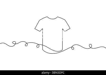 Durchgehende einzeilige Zeichnung im minimalistischen Stil isolieren Sie die Vektorgrafik der Umrisse Stock Vektor