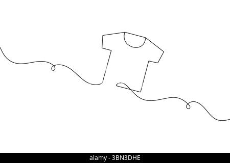 Durchgehende einzeilige Zeichnung im minimalistischen Stil isolieren Sie die Vektorgrafik der Umrisse Stock Vektor