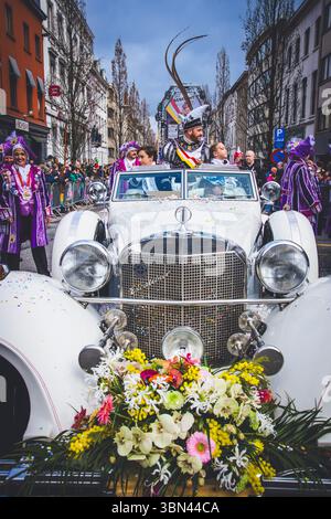Belgien, Ostflandern, Denderstreek, Aalst, Aalst, der satirische Karneval wurde als immaterielles Kulturerbe der Menschheit von der UNESCO eingestuft Stockfoto
