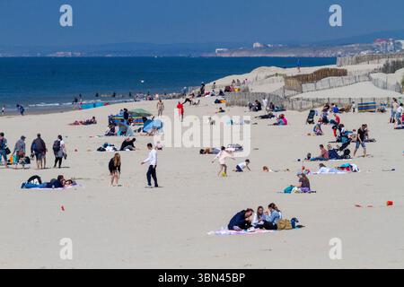 Hauts de France, Pas-de-Calais, Berck-plage, Berck-sur-Mer Stockfoto