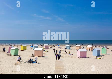 Hauts de France, Pas-de-Calais, Berck-plage, Berck-sur-Mer Stockfoto