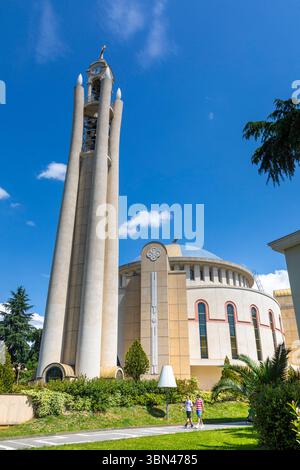 Tirana, Albanien. Orthodoxe Kathedrale der Auferstehung Christi Stockfoto