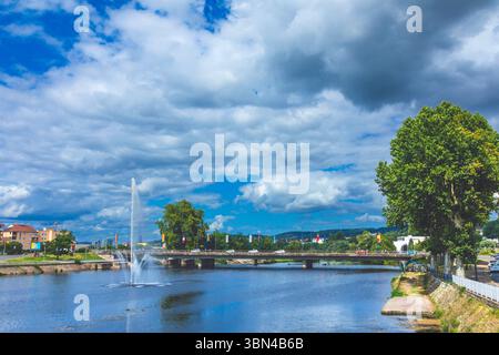 Frankreich, Auvergne-Rhone-Alpes, Allier, Montlucon Stockfoto