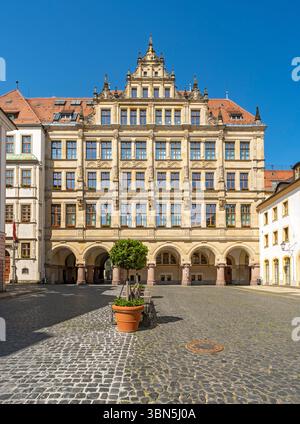Neues Rathaus von Görlitz, Untermarkt, Görlitz, Deutschland Stockfoto
