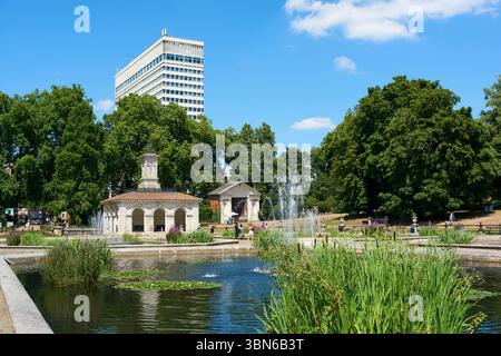 The Italian Gardens, Kensington Gardens, London UK Stockfoto