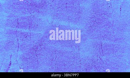 Abstrakte Grunge-Textur mit einem leuchtenden blauen Farbverlauf mit dunkleren Blau- und Schwarzflecken, die einen dynamischen und mehrschichtigen visuellen Effekt erzeugen Stockfoto