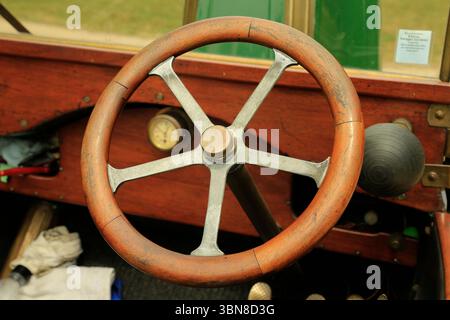 Oldtimer-Rallye, Automuseum, Valencay, Frankreich. Stockfoto