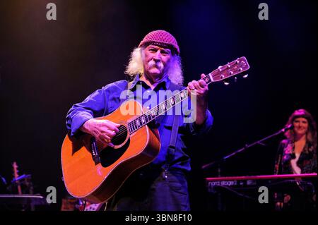 LONDON, ENGLAND – 16. SEPTEMBER: David Crosby trat am 16. September 2018 in London auf. CAP/MAR ©MAR/Capital Pictures Stockfoto