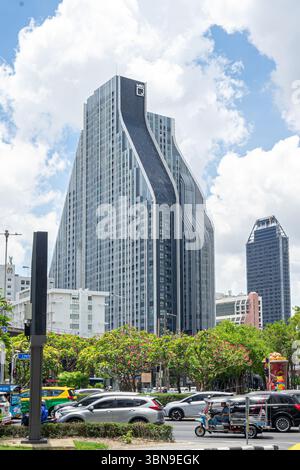 IDEO Q Chula-Samyan, Wohnkomplex in Bangkok, Thailand Stockfoto